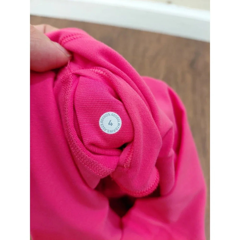 Lululemon Align High Rise Short Double Lined Nulu Size 4 Lipgloss LIPG